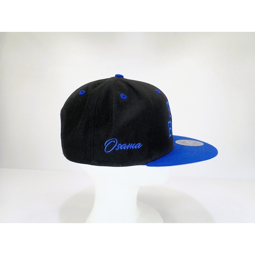 Free Bandz Osama Snapback Hat Future FBG Rap Merch Lids Crowns Black Blue - Picture 5 of 8